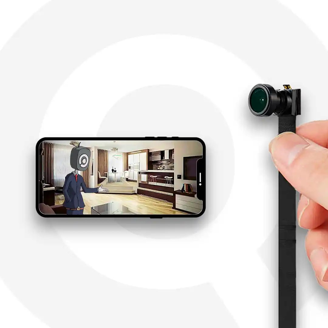 MÓDULO BOTÓN CÁMARA PARA LECTURA DE TEXTO WIFI P2P FULL HD 1080P 5 MEGAPIXEL PROFESIONAL - Imagen 3